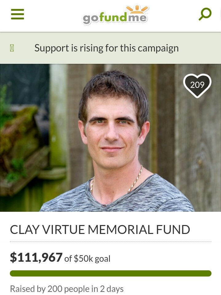 How Did Clay Virtue Die The cook county medical examiner's office