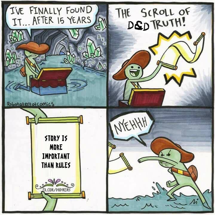 thedungeoncast's tweet image. Burn the heretical document!! #dnd