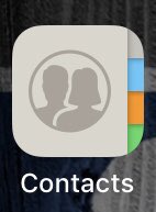A_Spreitzer22's tweet photo. I just wanna know why there’s a man standing next to Darth Vader in the iPhone contacts icon https://t.co/tlpEagpxyJ