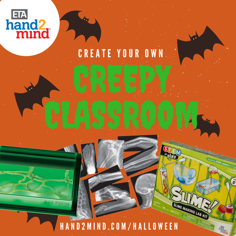 hand2mind's tweet photo. HALLOWEEN SCIENCE SPOOKTACULAR: Creepy, spooky, icky, materials science/STEM materials **SHOP NOW: https://t.co/Nzptr3PHlM https://t.co/ILUISoRChX