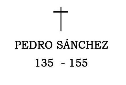 caval100's tweet photo. Pedro Sánchez + 135 - 155 https://t.co/gGzBkPtUaZ