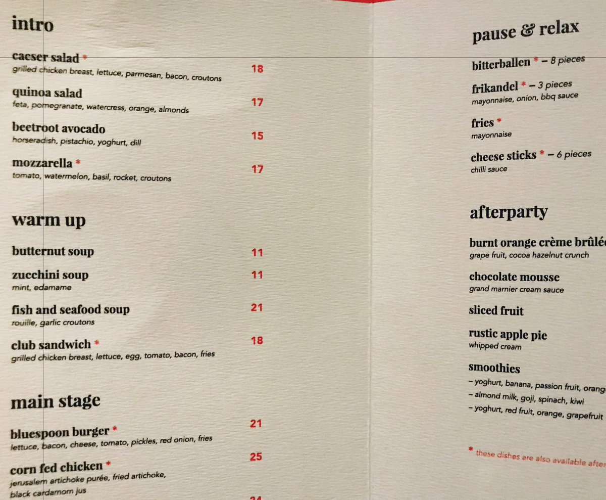 ninjamusiclabel's tweet photo. I Think I will go for the mainstage and then join the afterparty - What will you get?🤣 #ade #amsterdam #menu #funny  #humor https://t.co/ggkqI4UsTk