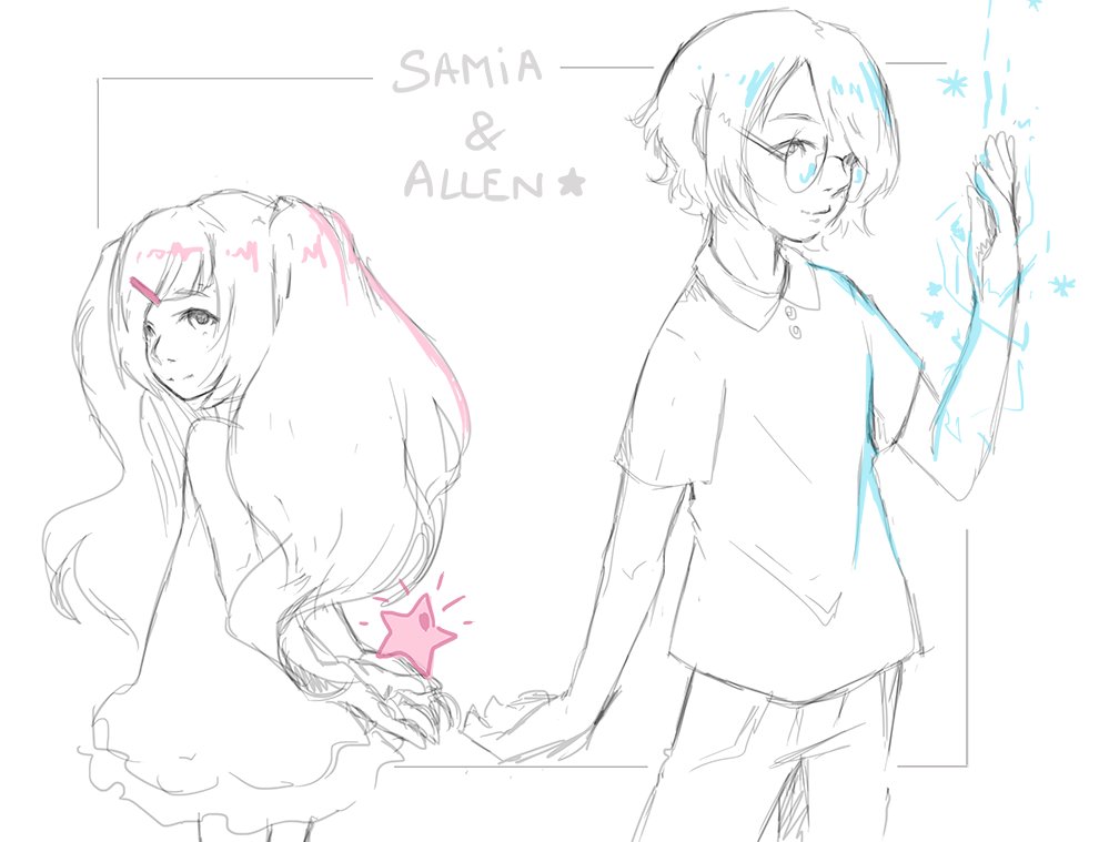 MelowBee's tweet photo. Quick fanart of @ButterflyLatte project "Allegrezza Harmony "
Just started and I already like these kids ~ Next one is pixel art fanart! https://t.co/e4gt6TpBpa