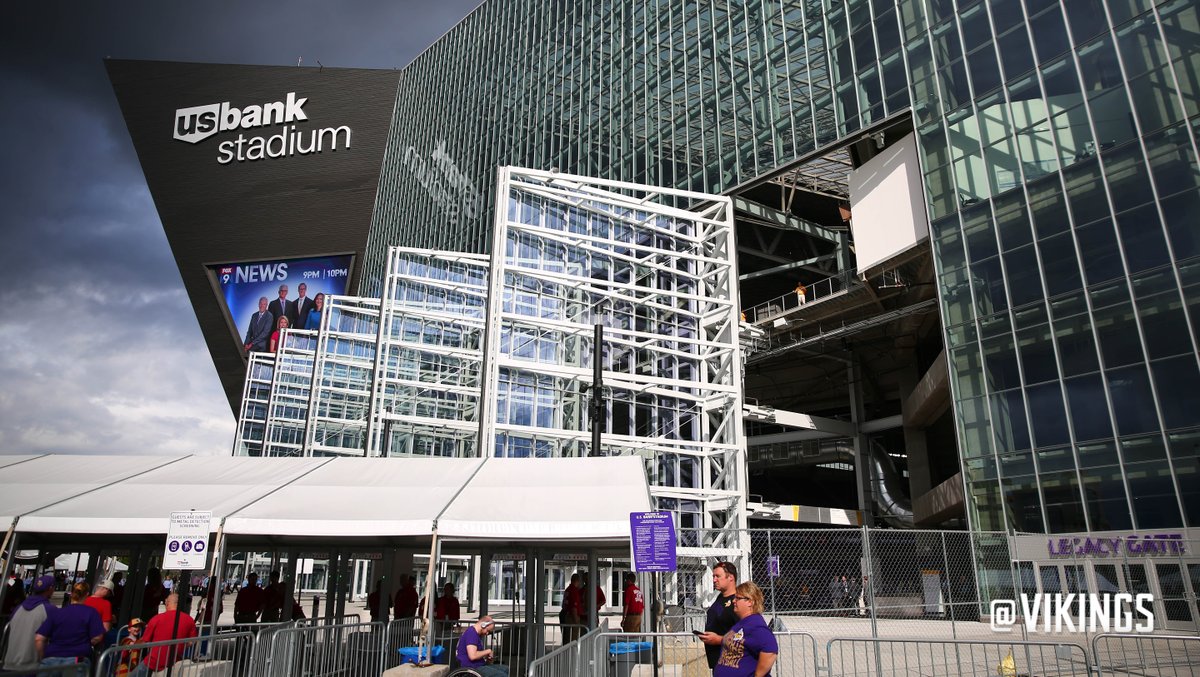 The doors at @usbankstadium are expected to be open tomorrow for #BALvsMIN. https://t.co/UEVREYtxvF