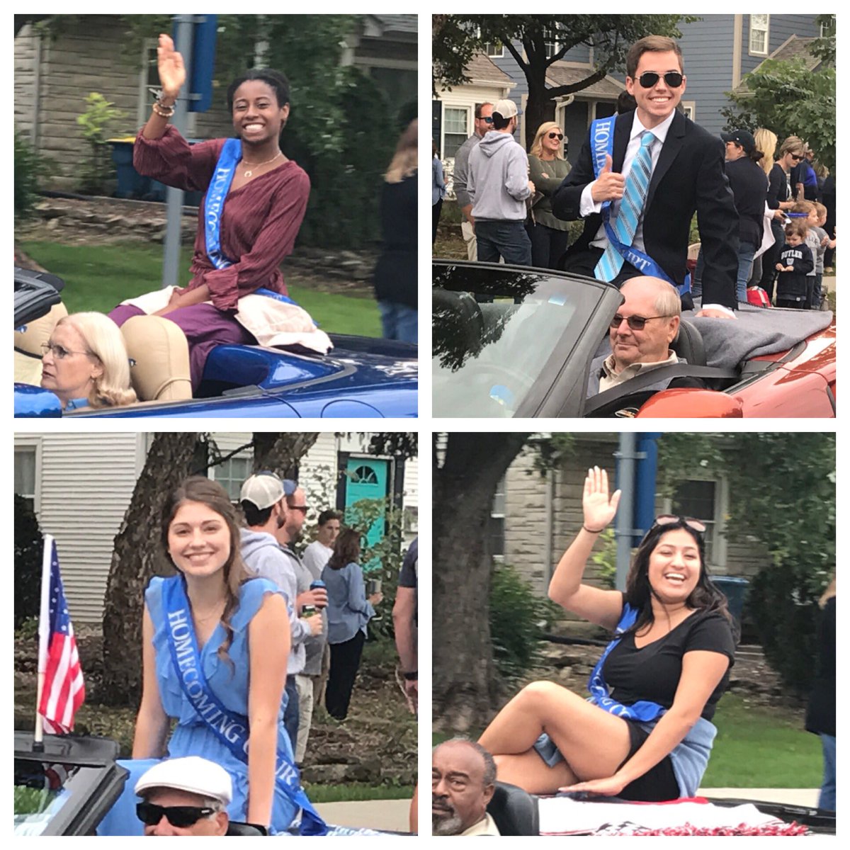 AnneGFlaherty's tweet photo. @butleru #BUHoCo17 parade! #GoDawgs https://t.co/G5XApzpUQ5