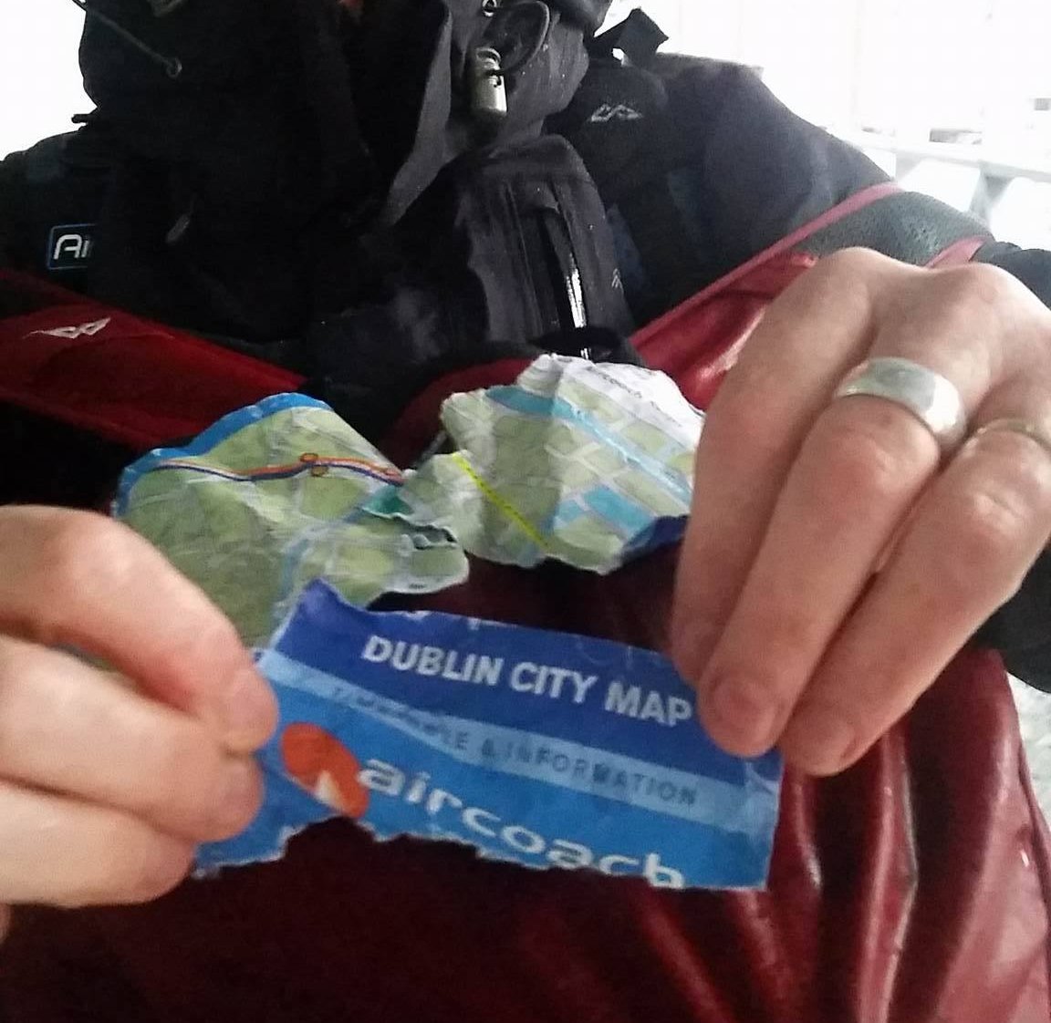 whereibean's tweet photo. map has disintegrated in #StormBrian #travelstories https://t.co/TUMBWGEwWu