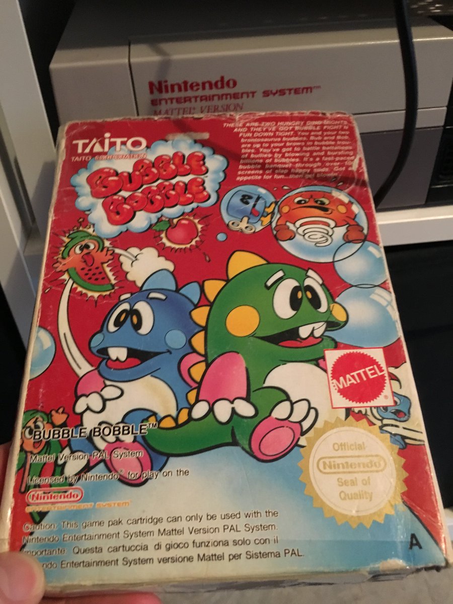 ausretrogamer's tweet image. It’s not the best conversion, but it’s still damn good :-)
#NES #BubbleBobble #retrogaming #classicgaming