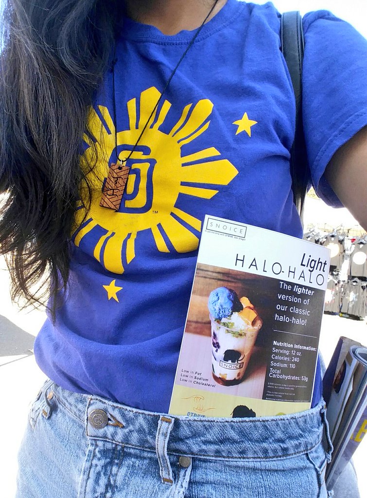 JSantos_SD's tweet photo. Just call me human advertising. Love @SnoiceSD and #OperationSamahan ❤ #SnoiceSD #FilAmFest #SanDiego https://t.co/PS1vbpb0QZ