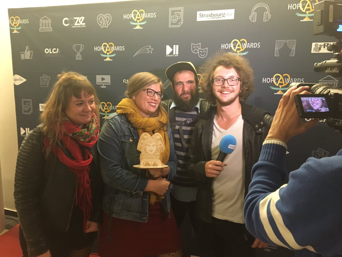 BFM_Alsace's tweet photo. Reportage complet sur les #hoplawards2017 à retrouver la semaine prochaine dans #24hEnAlsace ! 
Belle soirée à tous ! 🙌 @pelpass https://t.co/QY6vfecPsG
