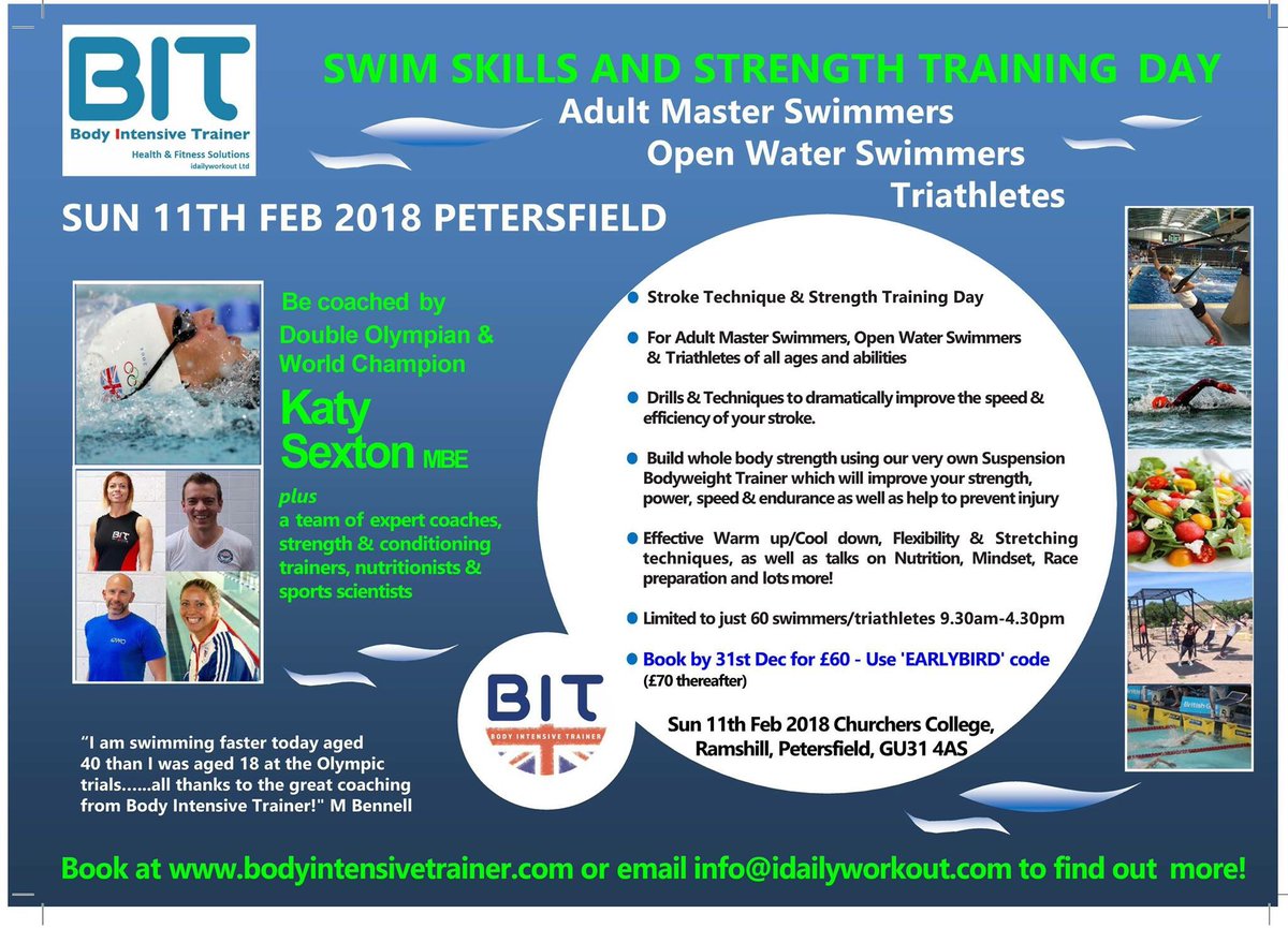 swimperform's tweet photo. #swimcamp2018 #adultswimmers #triathletes #bethebestyou Speed, Strength &amp; Endurance 1 day camp for all abilities https://t.co/1iIBlat4vh https://t.co/WhYzEdfqXr