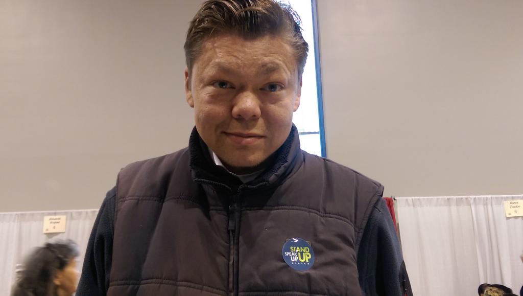 Robert is committed to ending violence: thank you!!