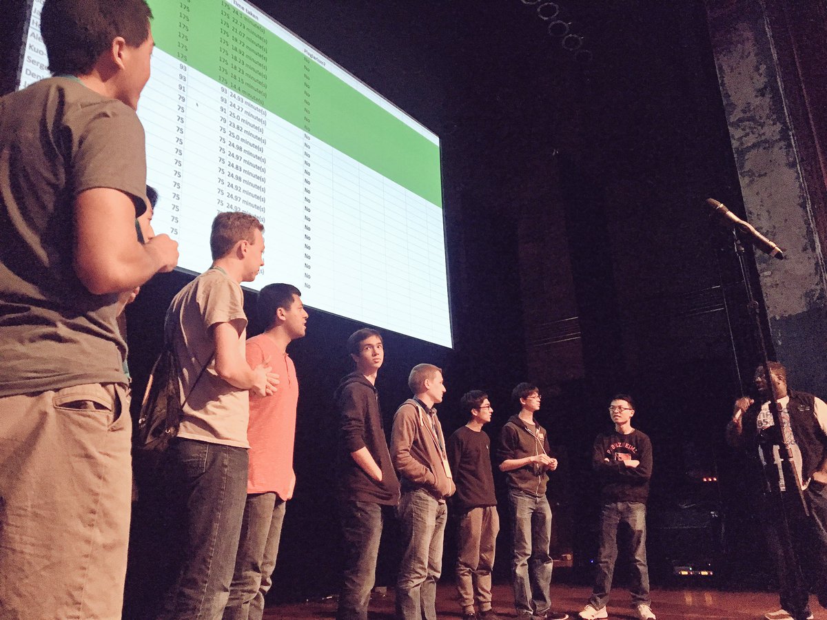 We are down to 9: top three win $1k tonight, top 6 are in finals #OpenBracket