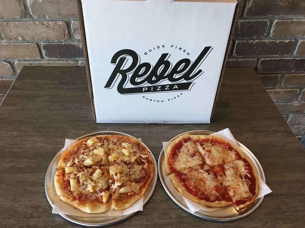 Introducing our new 8” Little Rebel kids pizza, available soon!