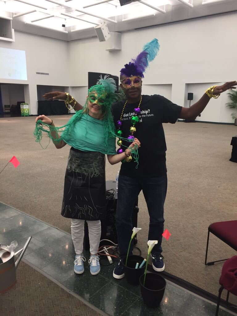 miami_roots's tweet image. Team @miami_roots shows their true colors! #leadershipmiami #lm39