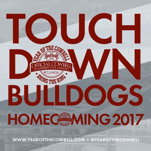 yearofthebell's tweet photo. TOUCHDOWN BULLDOGS! - #TheClangsAllHere @yearofthebell The Official Cowbell of MSU Athletics - https://t.co/1HO41Dpivu - #HailState https://t.co/1y5jRNNhIv