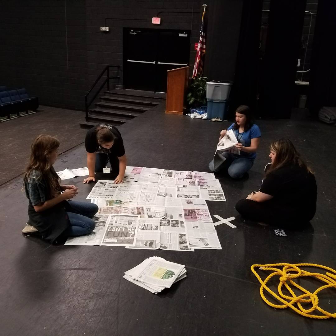 ELeatherman's tweet photo. #EMMSStuCo spent today learning leadership and teamwork skills. https://t.co/i71u2XQDkt