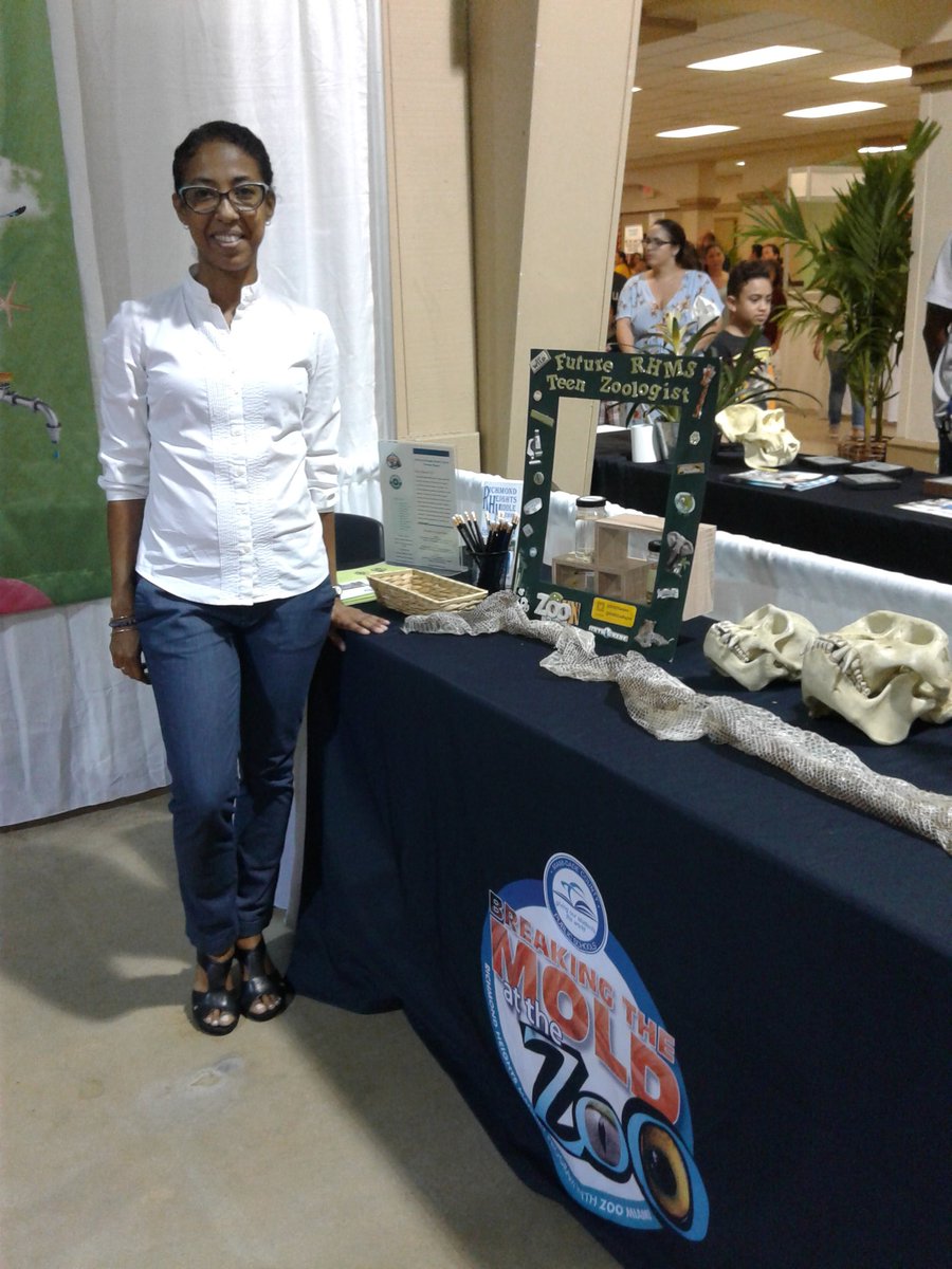 RHMSZooMagnet's tweet photo. @RHMSRaiders recruiting future @zoomiami teen zoologist at the @childrenstrust expo!
@MDCPSSouth @miamimagnets @MightyRaidersAP https://t.co/udKy4lrgbl