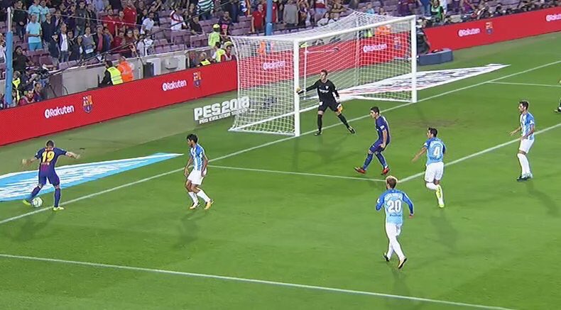 Ramon_AlvarezMM's tweet photo. El Barça ya lleva 4 jornadas en las que se adelanta con un gol ilegal. Así es muy difícil ganar la liga. Fotos vía @rafa_sramos7 https://t.co/VOYYdwCz5c