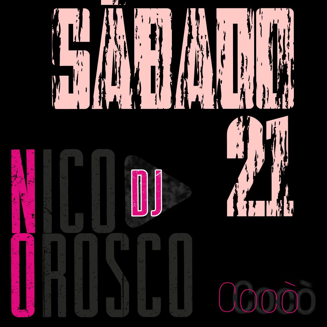 LauPallo's tweet photo. Esta noche 🎉🎉@CocoBarOficial https://t.co/21umoDaEIW