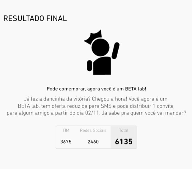 Obrigado a todos  pela conquista.
Sem vcs não teria dado certo.
#BetaQuerLab @Brunno_CSC