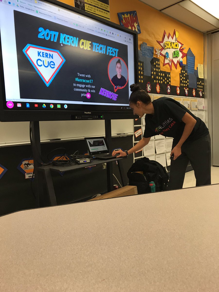 #Kerncue17 LOVE HER ENERGY...