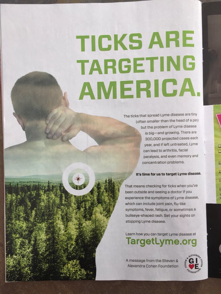 13Lsna's tweet photo. @LymeChallenge Shame on you ABC! #LivingWithLyme I’d change place with any of you for an hour and bet you’d stop thinking Lyme&amp;MSIDS is a joke. https://t.co/Lxfs3CyZpD