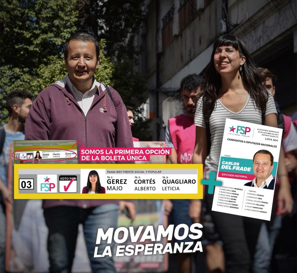 Letiquagliaro's tweet photo. Mañana. Porque para vivir diferente, hay que votar diferente! @GerezMajo Concejal, la 1° de la boleta. @delfradecarlos Diputado Nacional. https://t.co/GCOl5zJegc