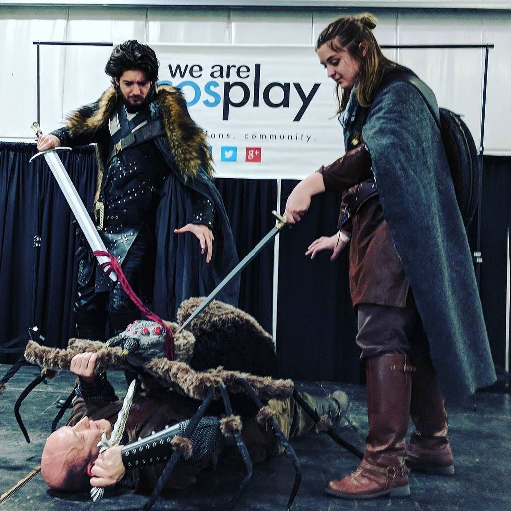WeAreCosplay's tweet photo. Midwesteros taking care of business. #counticon2017 https://t.co/PWbAydHTys