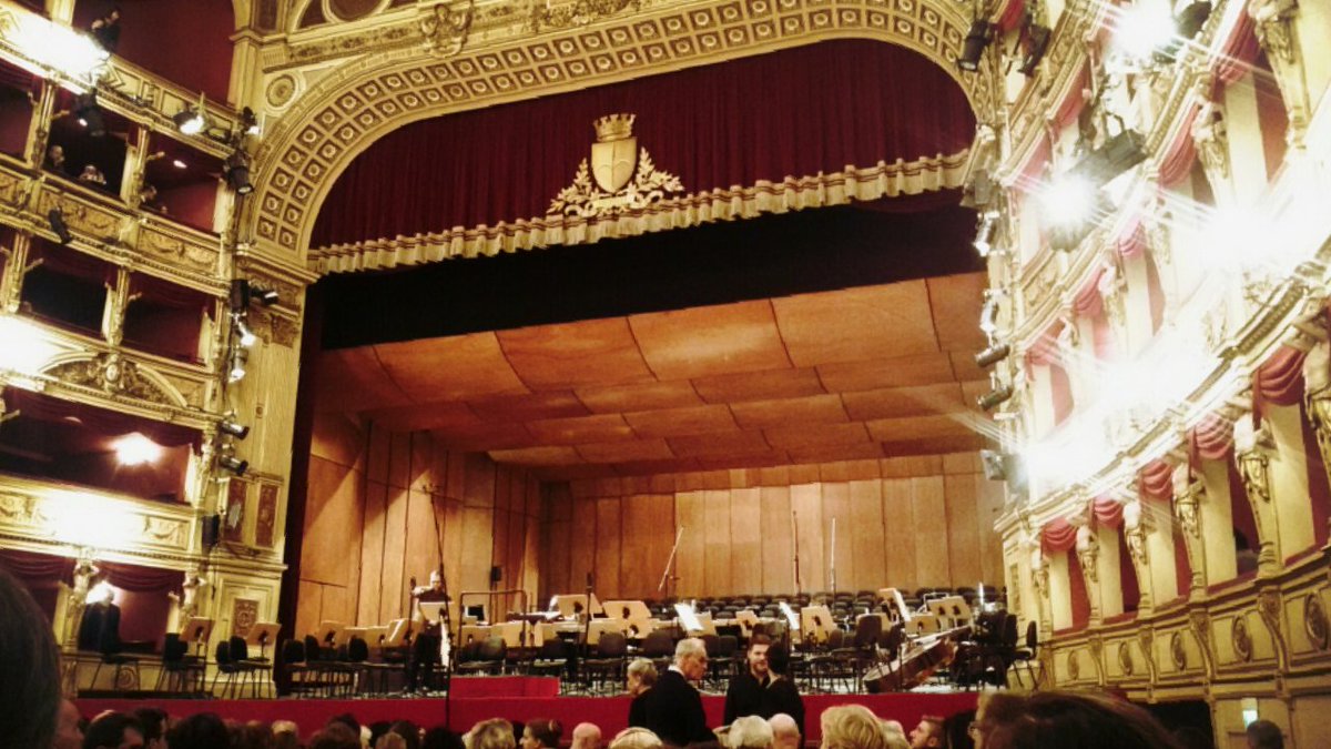 nadiapastorcich's tweet photo. Oggi al @TeatroVerdiTS:
Psalmus pro humana regeneratione di #MarcoTaralli e poi Carmina Burana di #CarlOrff
Maestro #AlessandroCadario πΌ https://t.co/aNmEzfA7ni