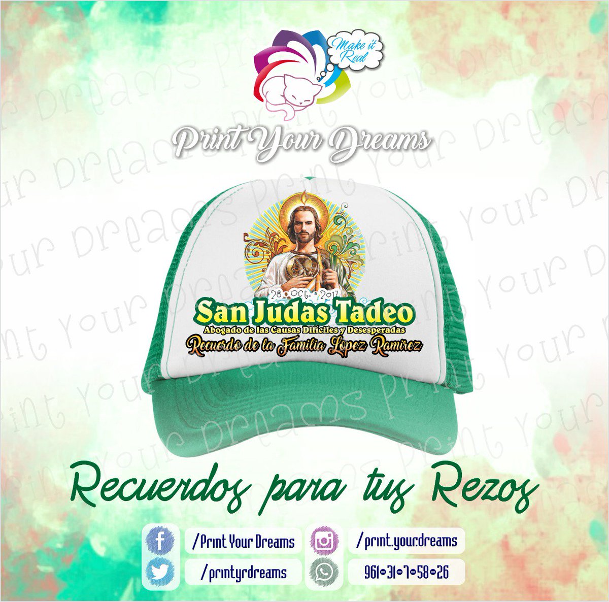 Printyrdreams's tweet photo. Recuerdos de #SanJuditas para rezos.
Productos de buena calidad.
Contamos con mayoreo https://t.co/QWwRVAGjov
