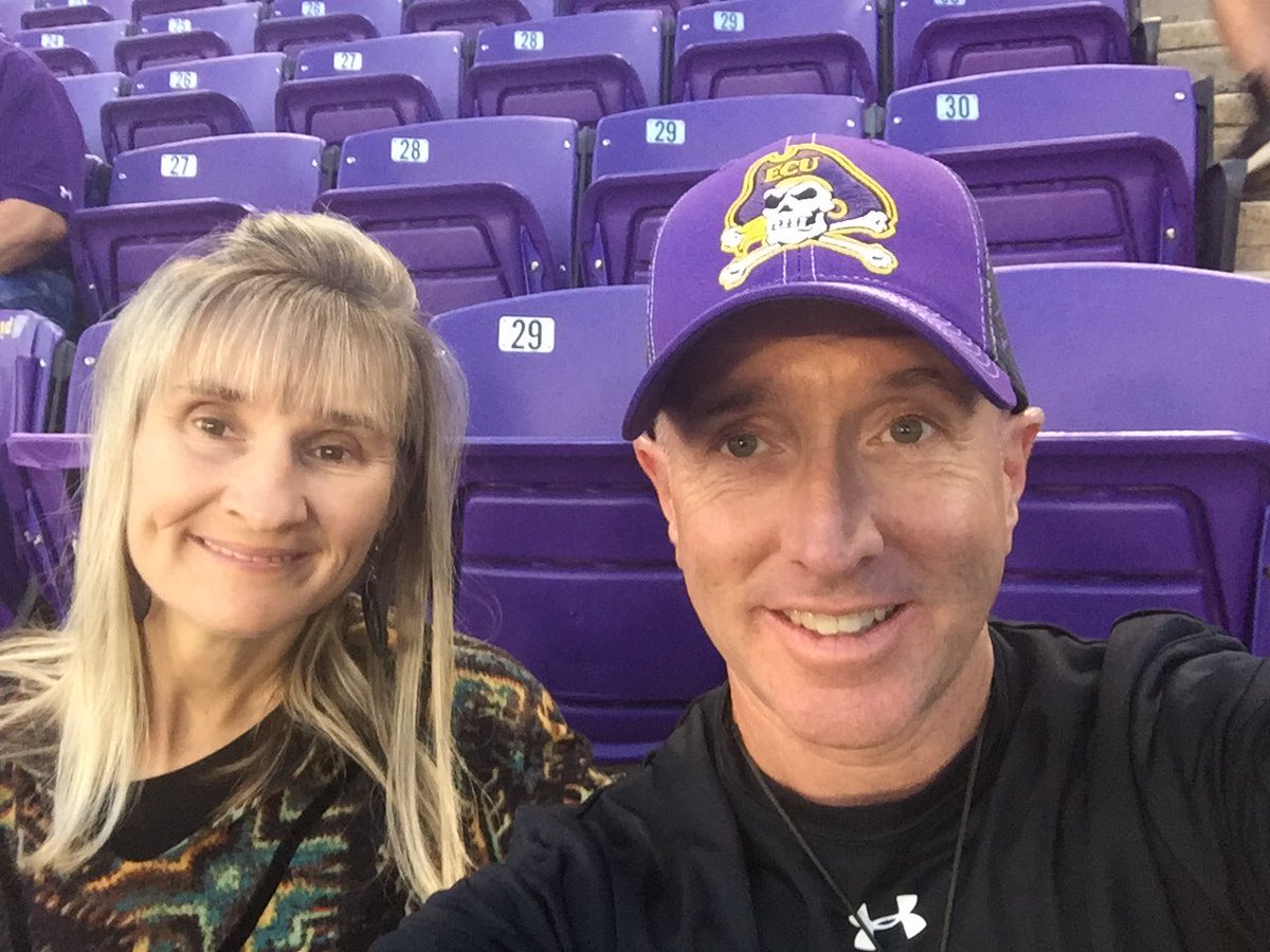 CooperChrist's tweet image. In stadium early and ready to cheer our Pirates to victory!
#ECUgameday