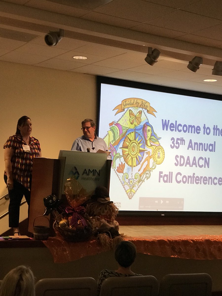 AdrianaDocNP's tweet photo. Another successful @SDAACN Fall Conference. Thanks to our speakers &amp; sponsors. #AACN https://t.co/ycu9Gi9hvW