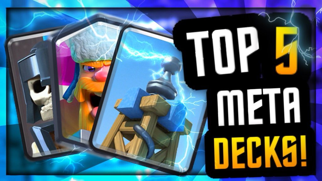 CWA's tweet photo. 5 Fresh New Meta Decks played by @Detective_Hecka @TrainerLuisCR @Pompeyo4CR and @iSlaw_eZ https://t.co/GGoxiWGWjM thumb by @MinerHut https://t.co/ALWHD2xlpR