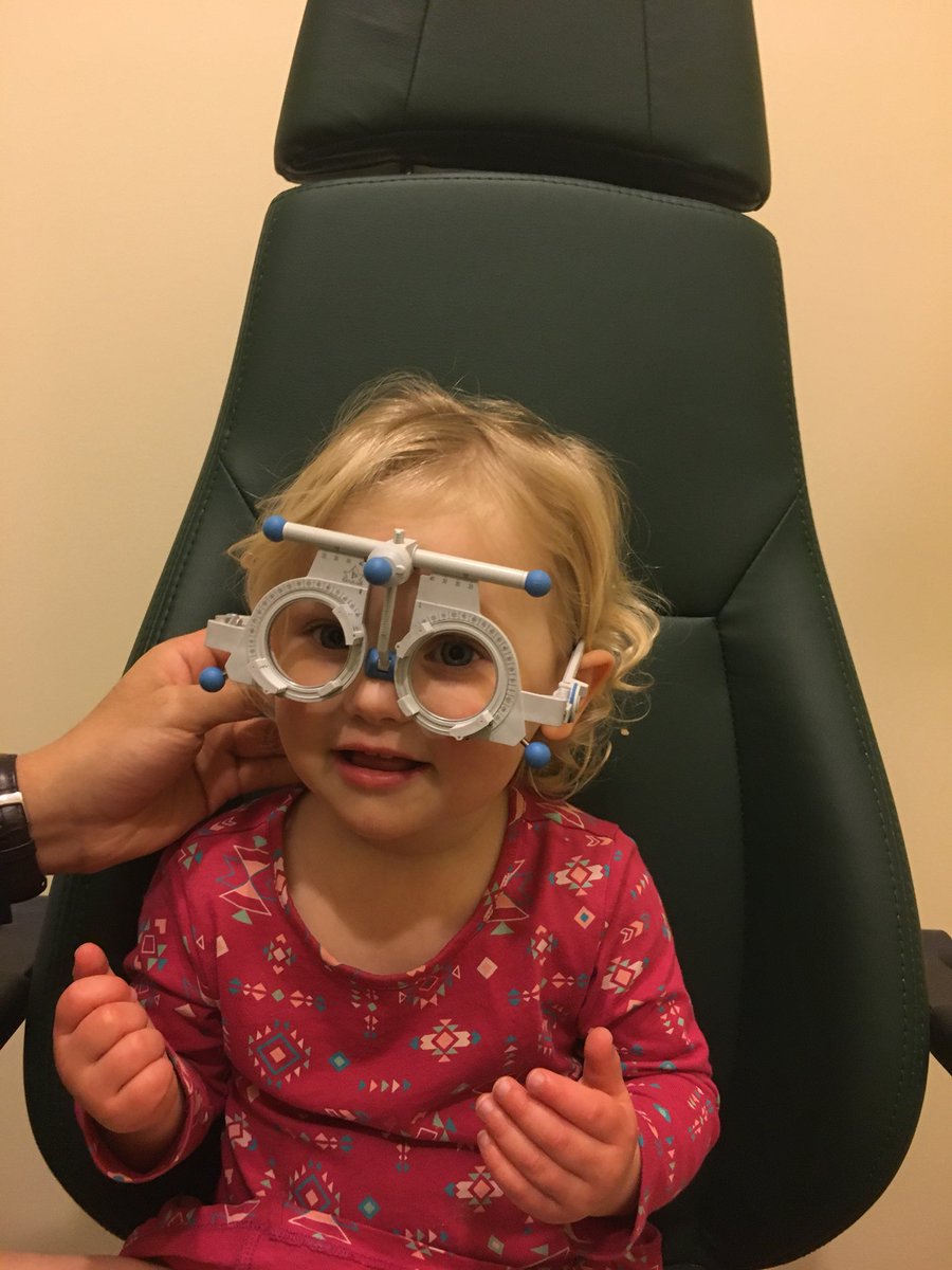 EmilyPottsy's tweet photo. Thanks @Specsavers Brunswick for giving our girls “the best day ever” for their first eye tests. https://t.co/TQ2bamukXm