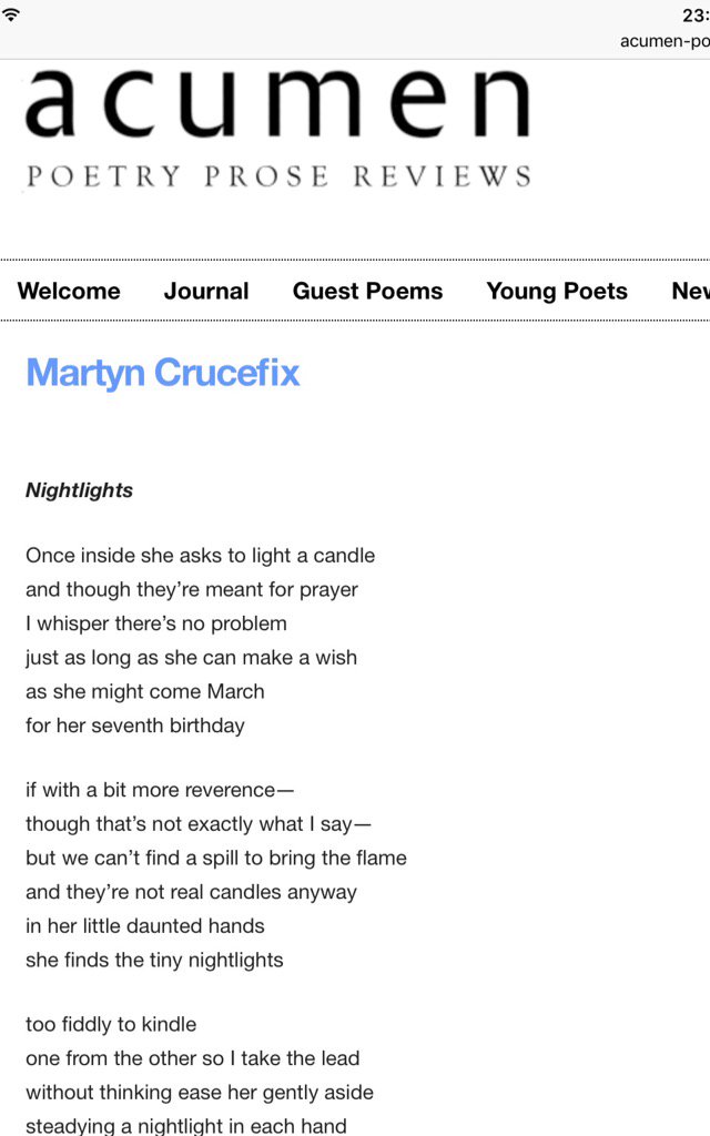 AcumenPoetry's tweet photo. Super reading by Martyn Crucefix at Torbay #poetry festival... thanks https://t.co/UaZ2wBE4ZR