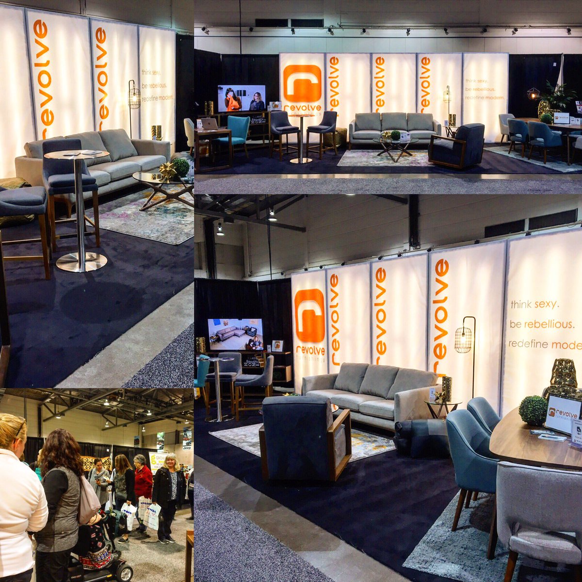 RevolveFurnish's tweet photo. Live from #womansshowyyc !! Come visit us at Booths 120-124! https://t.co/LSIsMuvyKH