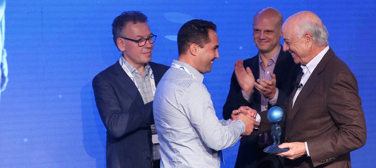 BBVASpark's tweet photo. They are @change_labs, global winners of #BBVAOpenTalent for revolutionizing banking through #AI 💡 https://t.co/olRfxJI4yh https://t.co/aQVSEKI7H3