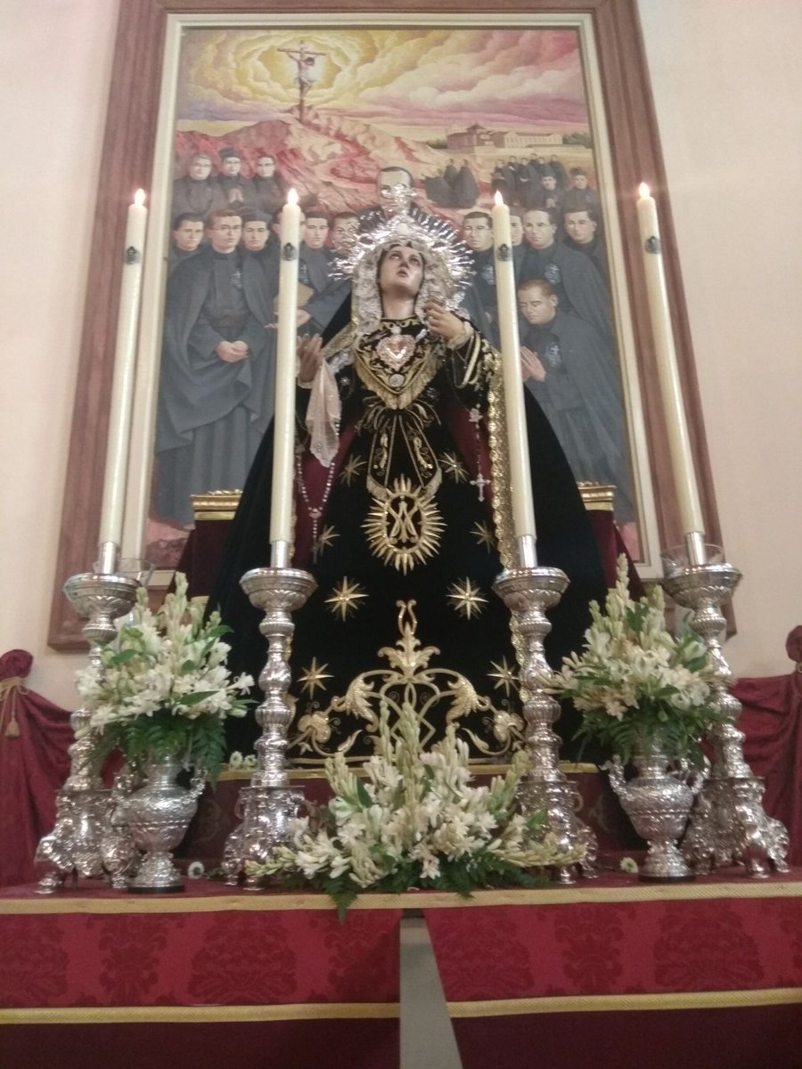 Rosario vespertino en honor a Ntra. Sra. de los Desamparados. #XAniversarioDesamparados