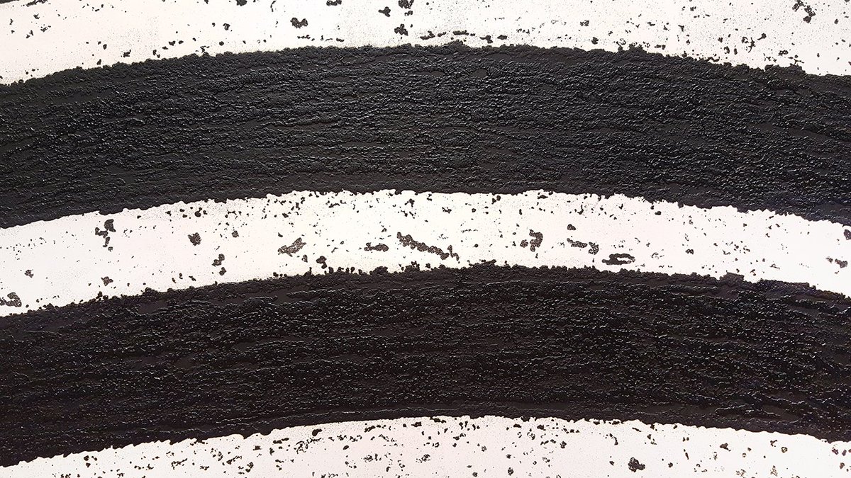 joniweyl's tweet photo. Sometimes we just marvel at the surfaces of Richard Serra's etchings. Here's a detail of "Between the Torus and the Sphere" (2006) https://t.co/8FowsHHrOT