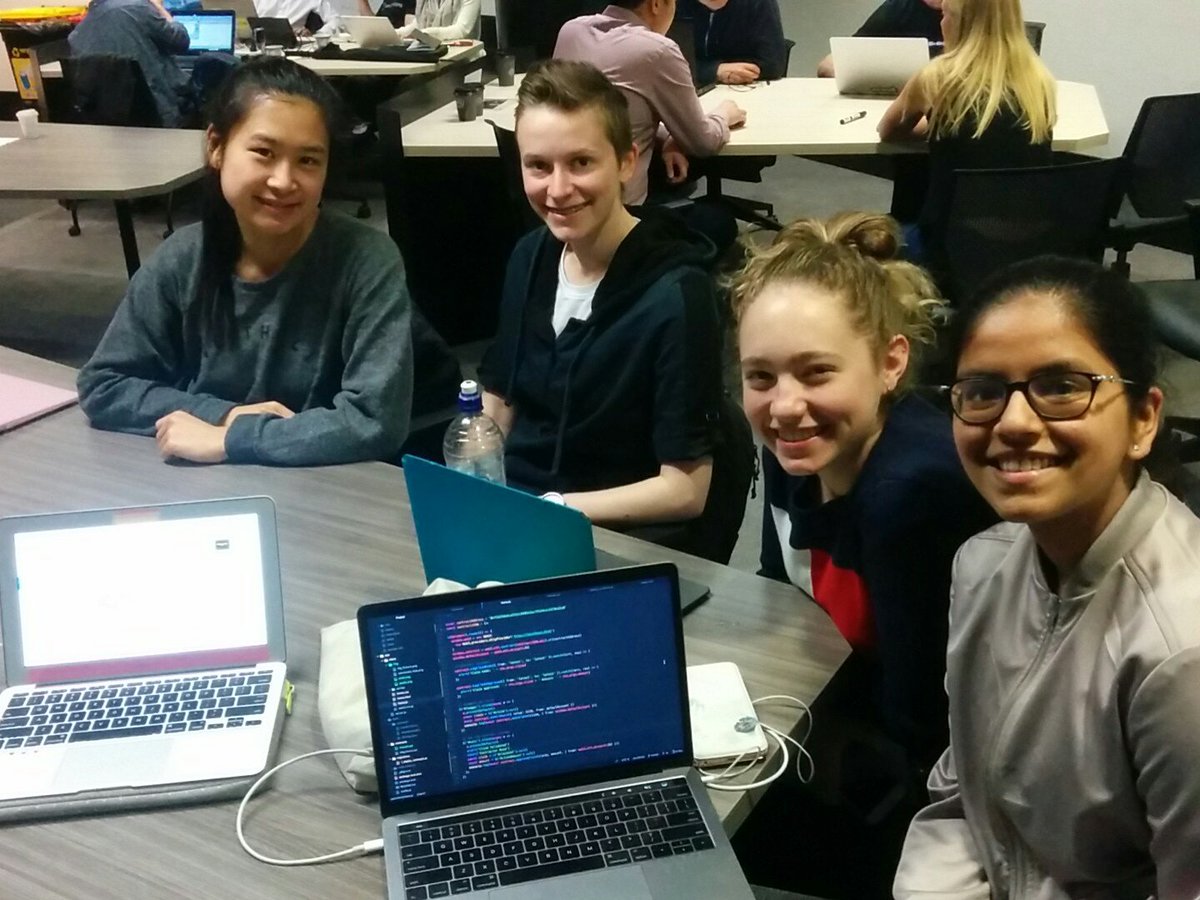 Ivan_Carlisle's tweet photo. Last day at #smartcitieshack #mggs DAPPS almost complete using the #Ethereum #blockhain Great work girls! https://t.co/IHj6yWtzO8