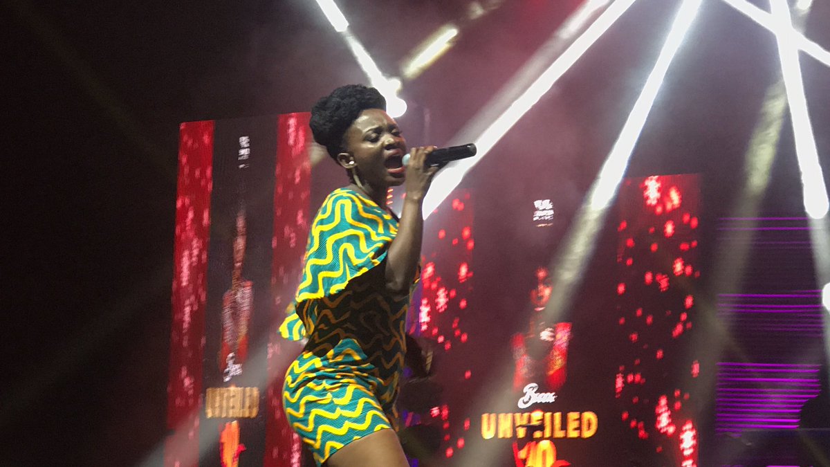 OwenGhana's tweet photo. @Lamisimusic rocking it at #BeccaAt10Concert 🔥🔥🔥 https://t.co/0aQRI3haYX