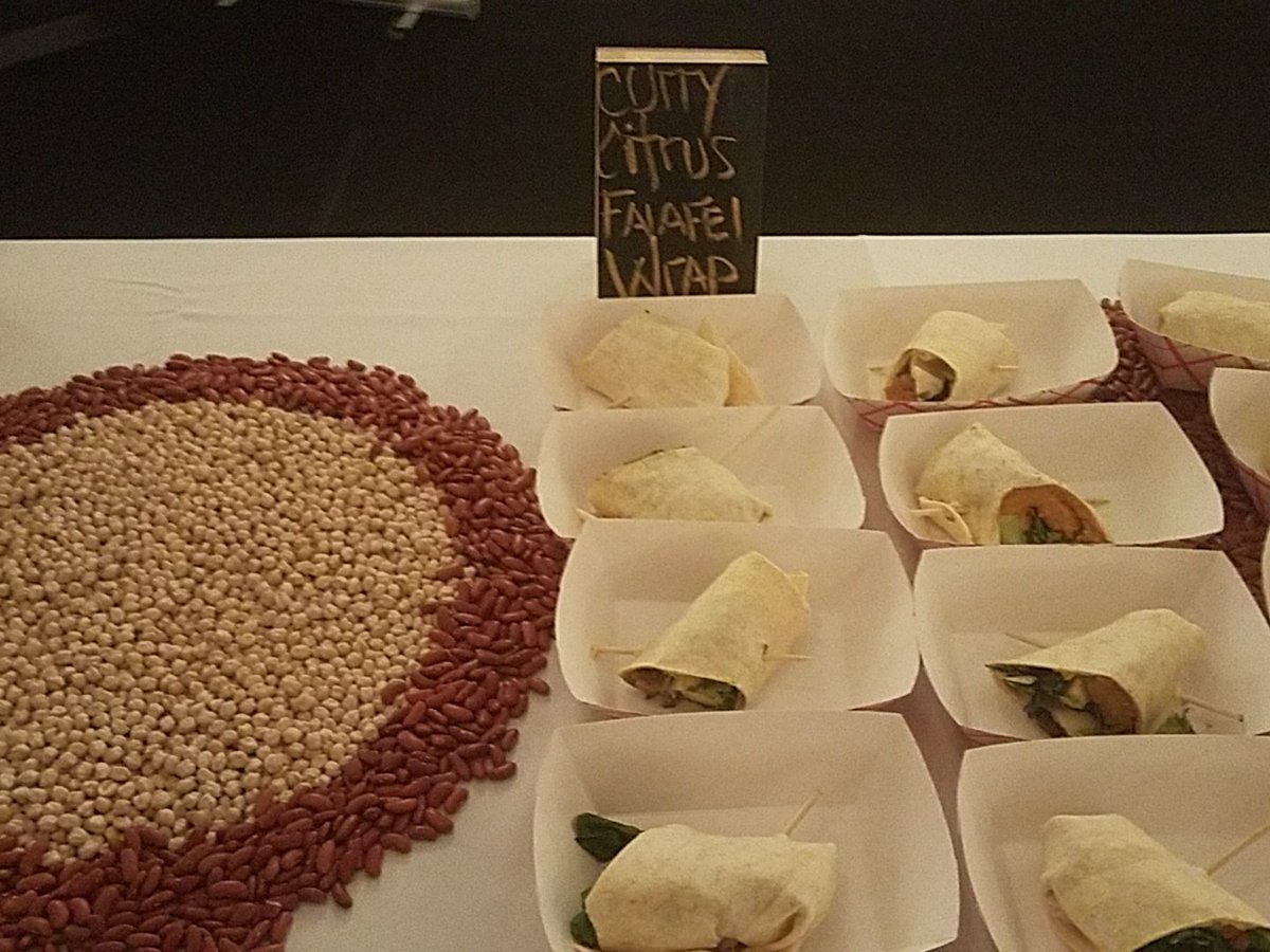 Falafel With Asian Pear On The Table.<a href="/ShareKitchenB/">NikandBri</a>