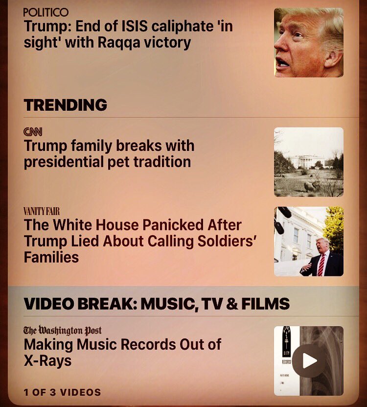marcsallis's tweet photo. In today's top trending news...
@realDonaldTrump 
Trump
Trump
Trump
@blankcityla https://t.co/BtYuR4kIqu