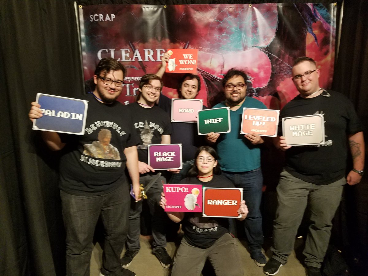 ruukutia's tweet photo. Trials of Bahamut cleared!! @Larryzaur @denewulf #SCRAPFF https://t.co/gffA6E3l69