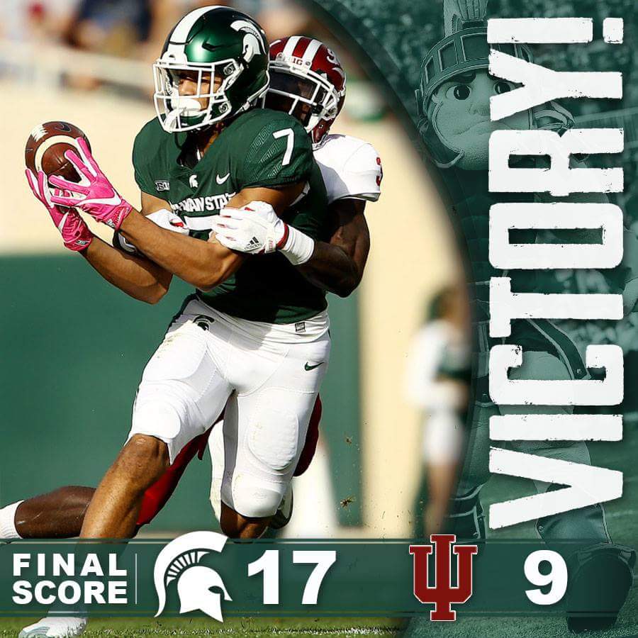 A little too close for comfort but a W is a W! #gospartygo #GOGREENGOWHITE
