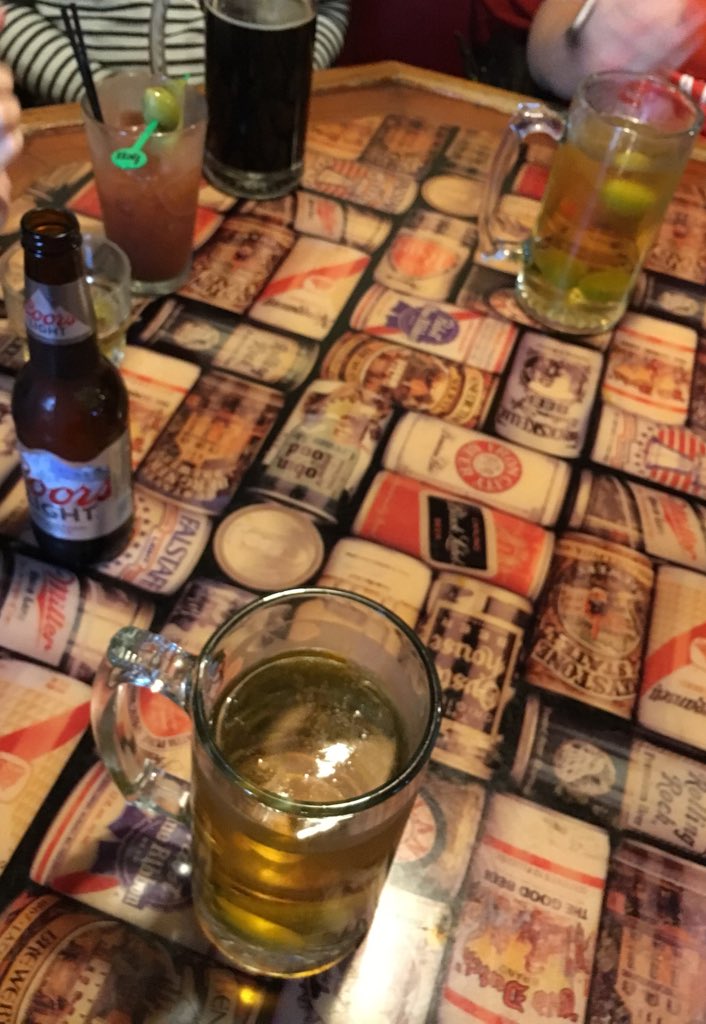DocBartender's tweet photo. @tjmn93 I’d hate to throw my body a curveball before the big race tomorrow. Plus, we ran the 5K today, right? #MankatoMarathon #RelayPrep https://t.co/7T5QRytC5c