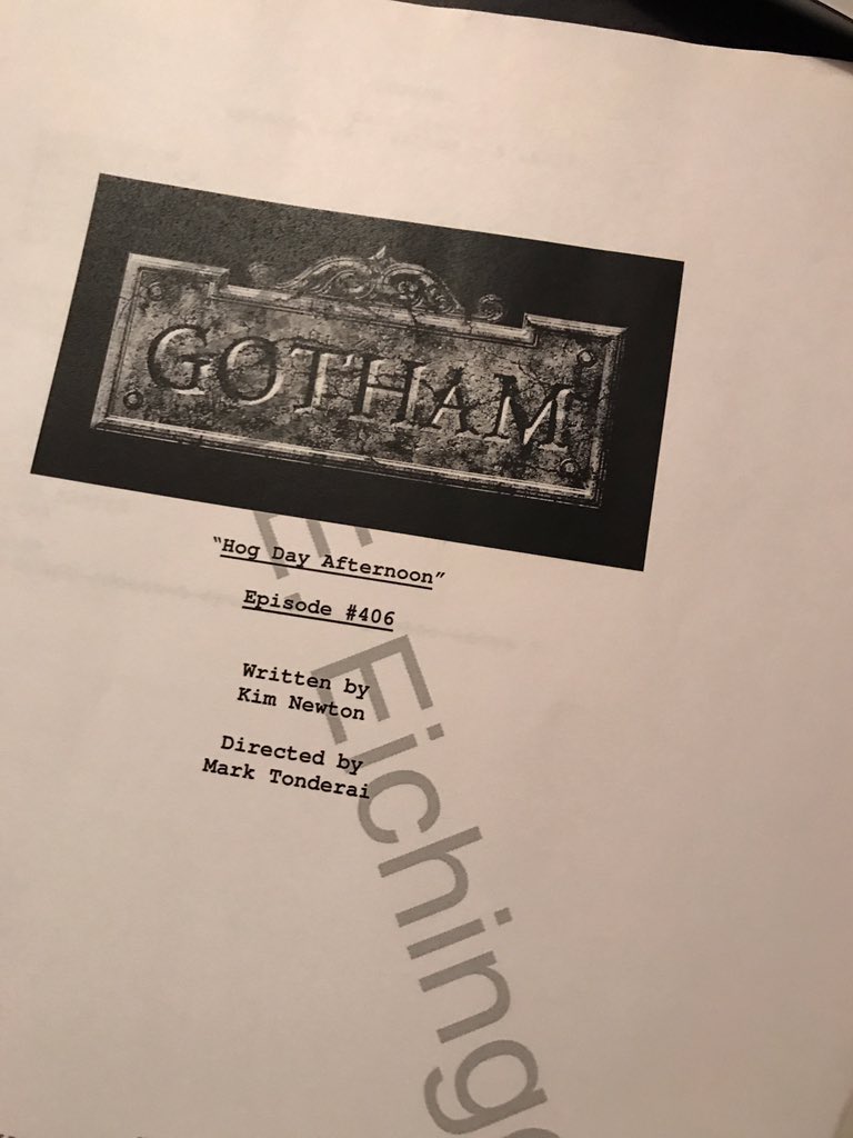 PhilEichinger's tweet photo. @myspiritdances @Gotham I'll see your script, and raise you my script! #DetectiveCulpepper https://t.co/TNExTbkp0H