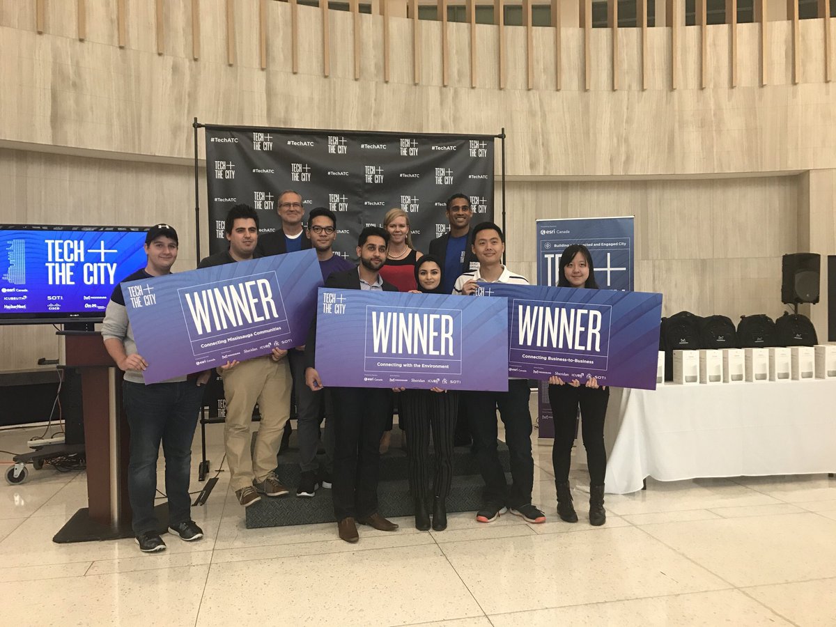 trpeters's tweet photo. Wow! What a day at the UTM Innovation Complex! Congratulations to everyone at #TechATC & Thank you @IcubeUTM for hosting! #smartcity https://t.co/FPxqIL5L8g