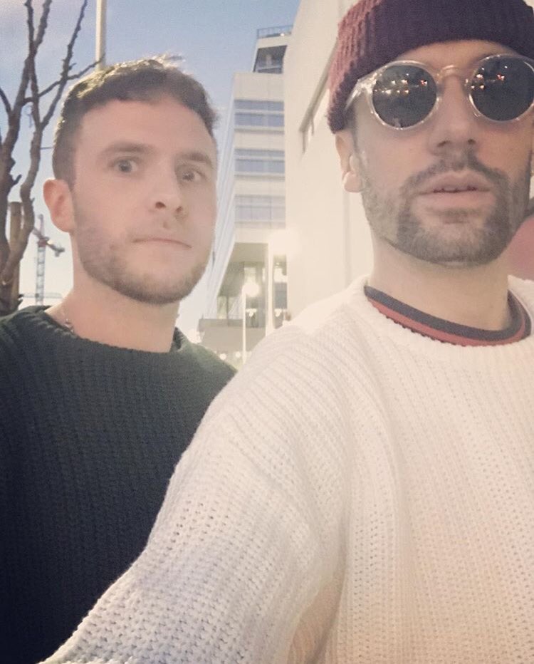 aosbiatch's tweet photo. nick and iain’s friendship is beyond precious https://t.co/fpjJjm8KYW