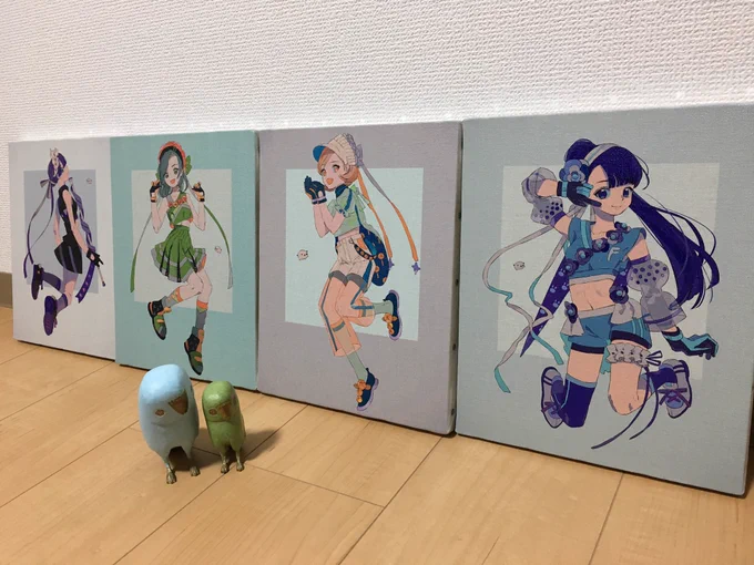 デザフェスで展示するかわい子ちゃんたちが届きました 